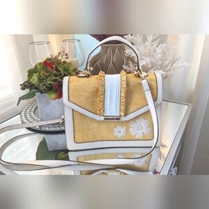 ANNE KLEIN Woman's Purse / Shoulder Bag GARDENIA